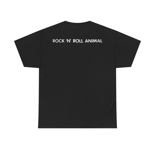 Lou Reed Bowler Hat T Shirt (Yellow/ Navy & Black)