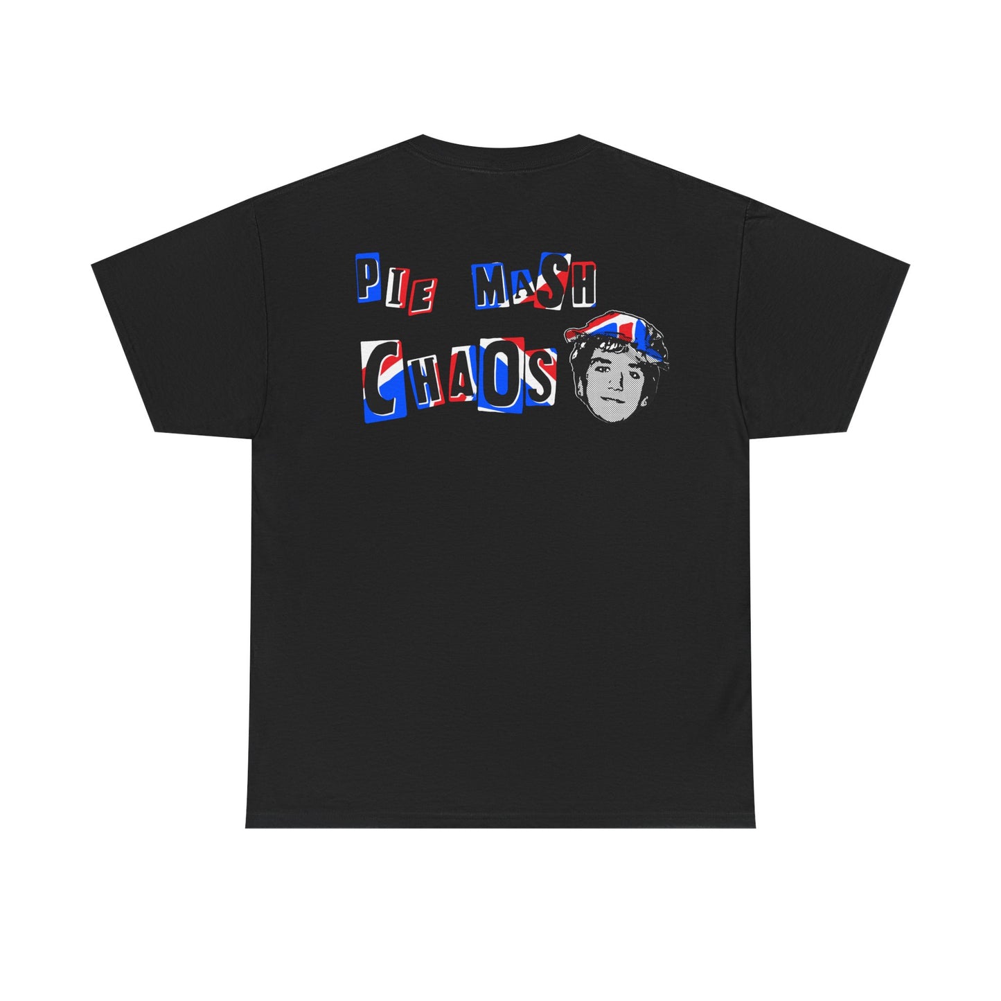 Steve Jones Pie & Mash T Shirt (Union Jack)