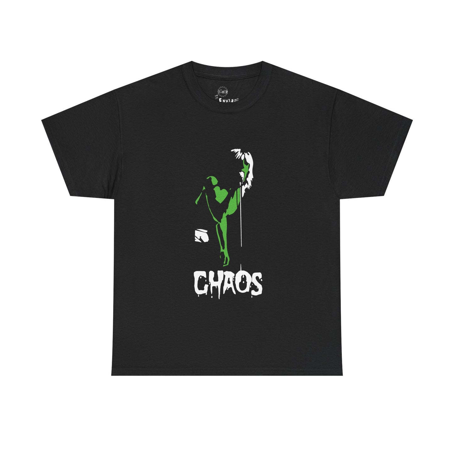 Iggy & The Stooges Iggy Pop T Shirt (Black/Green)