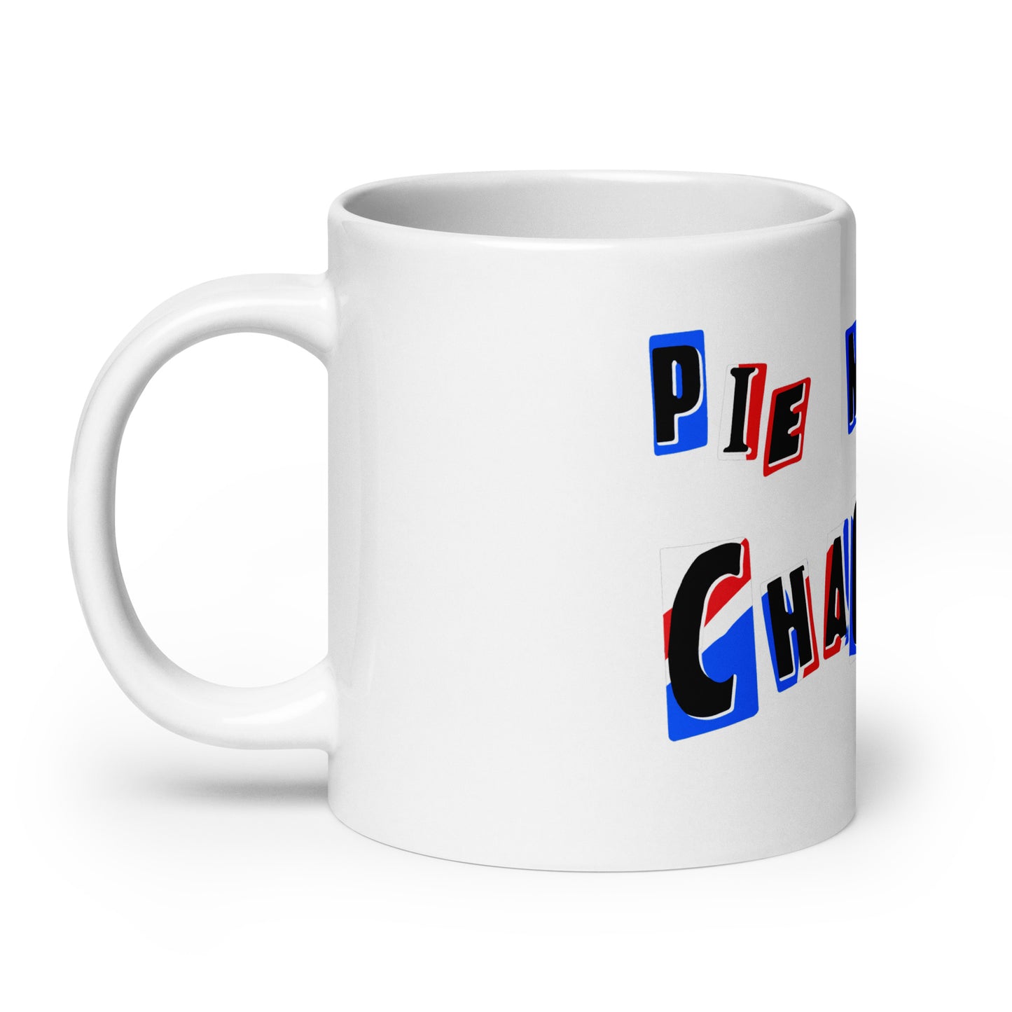 Pie Mash Chaos Jonesy Mug (White)